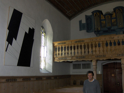 Kirche St.Antönien, Kirchgemeindepräsident Armin Flütsch