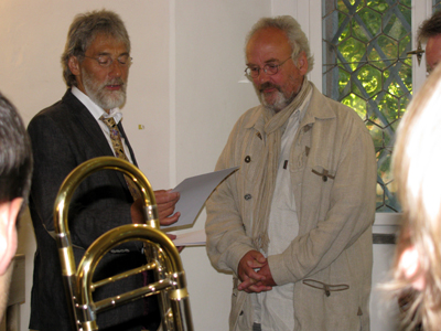 Felix Casty und Peter Trachsel