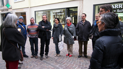 beim Gespräch in der Obergasse
