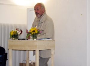 peter trachsel bei der dankensrede